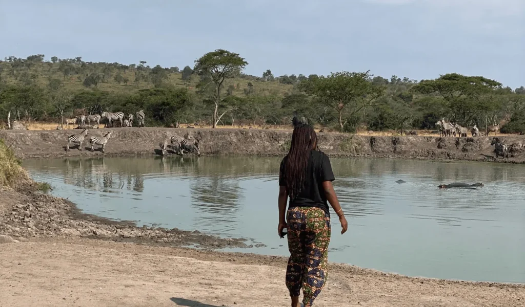 Lake Mburo walk during the Uganda and East Africa safaris