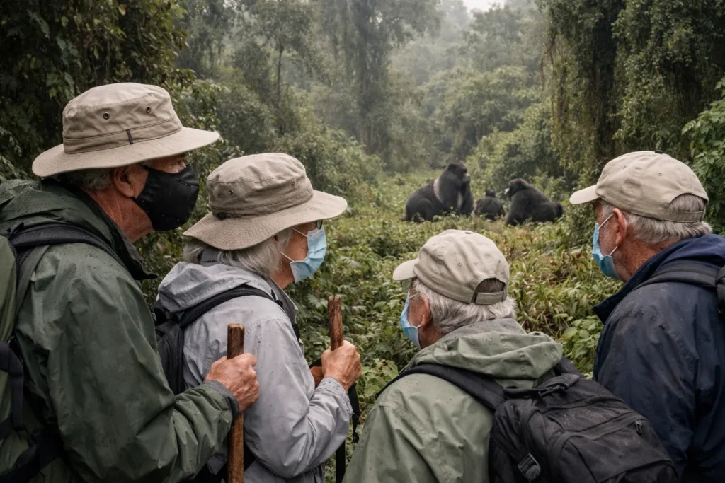 Gorilla Trekking for the Elderly, Seniors, Immobile and Disabled