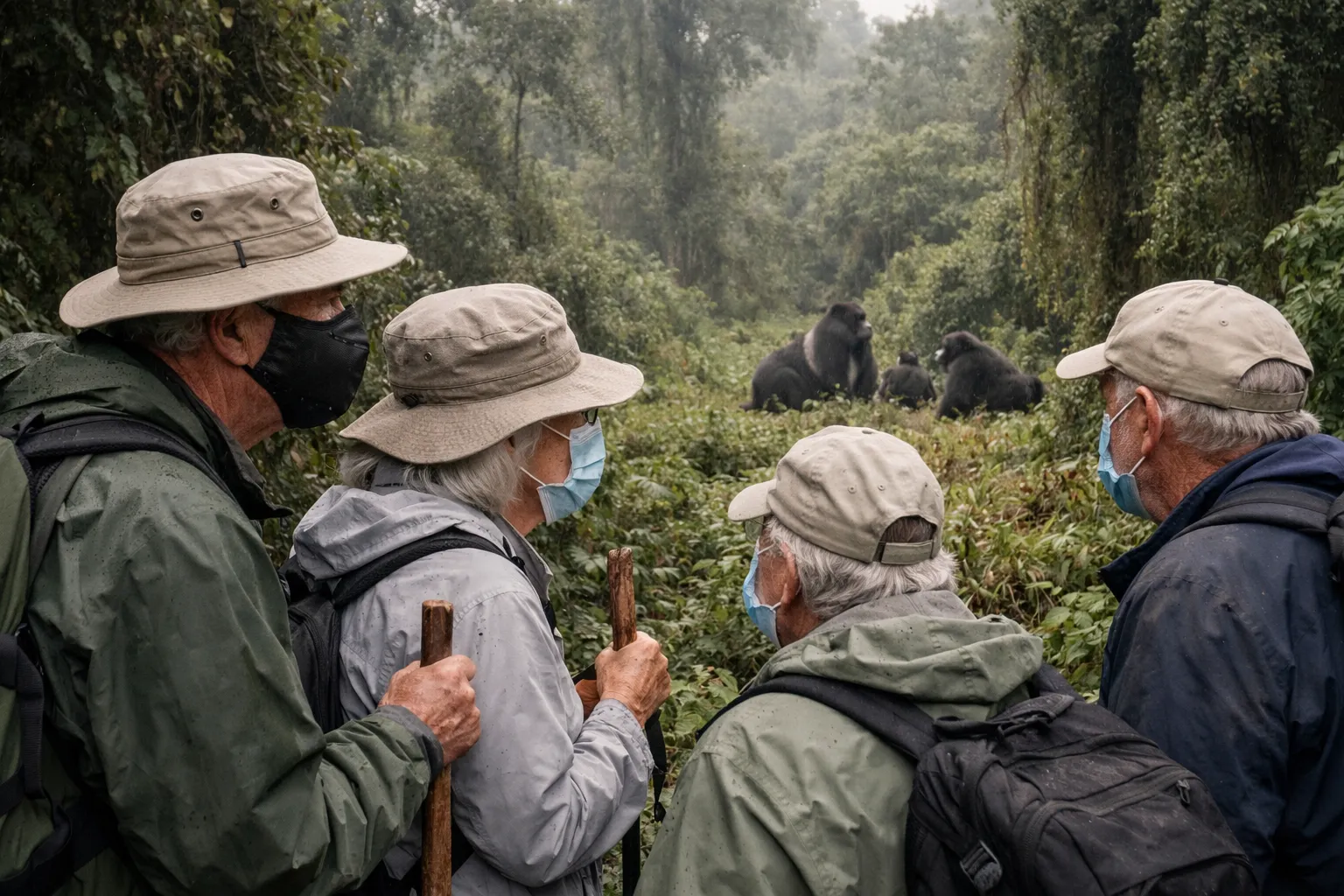 Gorilla Trekking for the Elderly, Seniors, Immobile and Disabled